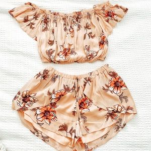 cotton candy la two piece set